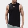 High neck slash armhole vest Thumbnail