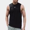 High neck slash armhole vest Thumbnail