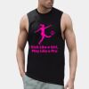 High neck slash armhole vest Thumbnail