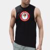 High neck slash armhole vest Thumbnail