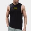 High neck slash armhole vest Thumbnail